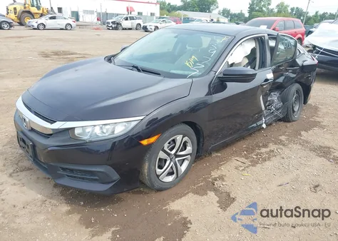 2016 Honda Civic Lx from USA, damaged, VIN 2HGFC2F56GH539777